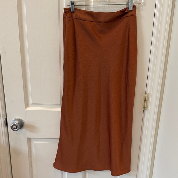 Sezane Sandy Skirt size 36 camel - Picture 2 of 7